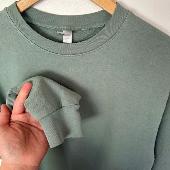 Los Angeles Apparel sage green crewneck sweater - Picture 5 of 5